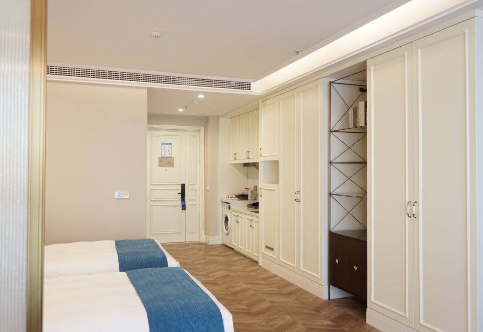 精选豪华双床房 高楼观景俯瞰都市繁华