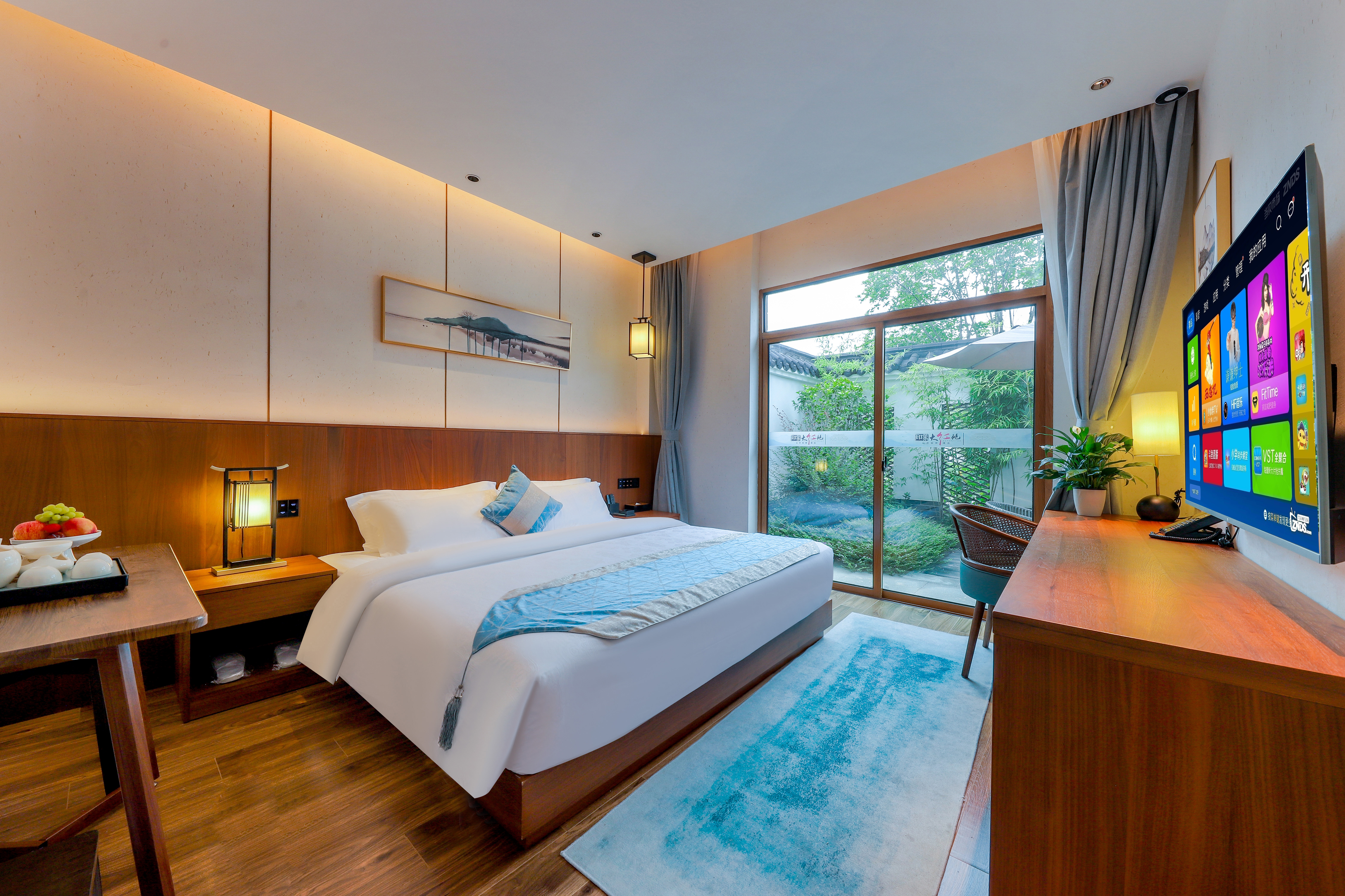 印象·水仙大床房（私人泡池+美景）