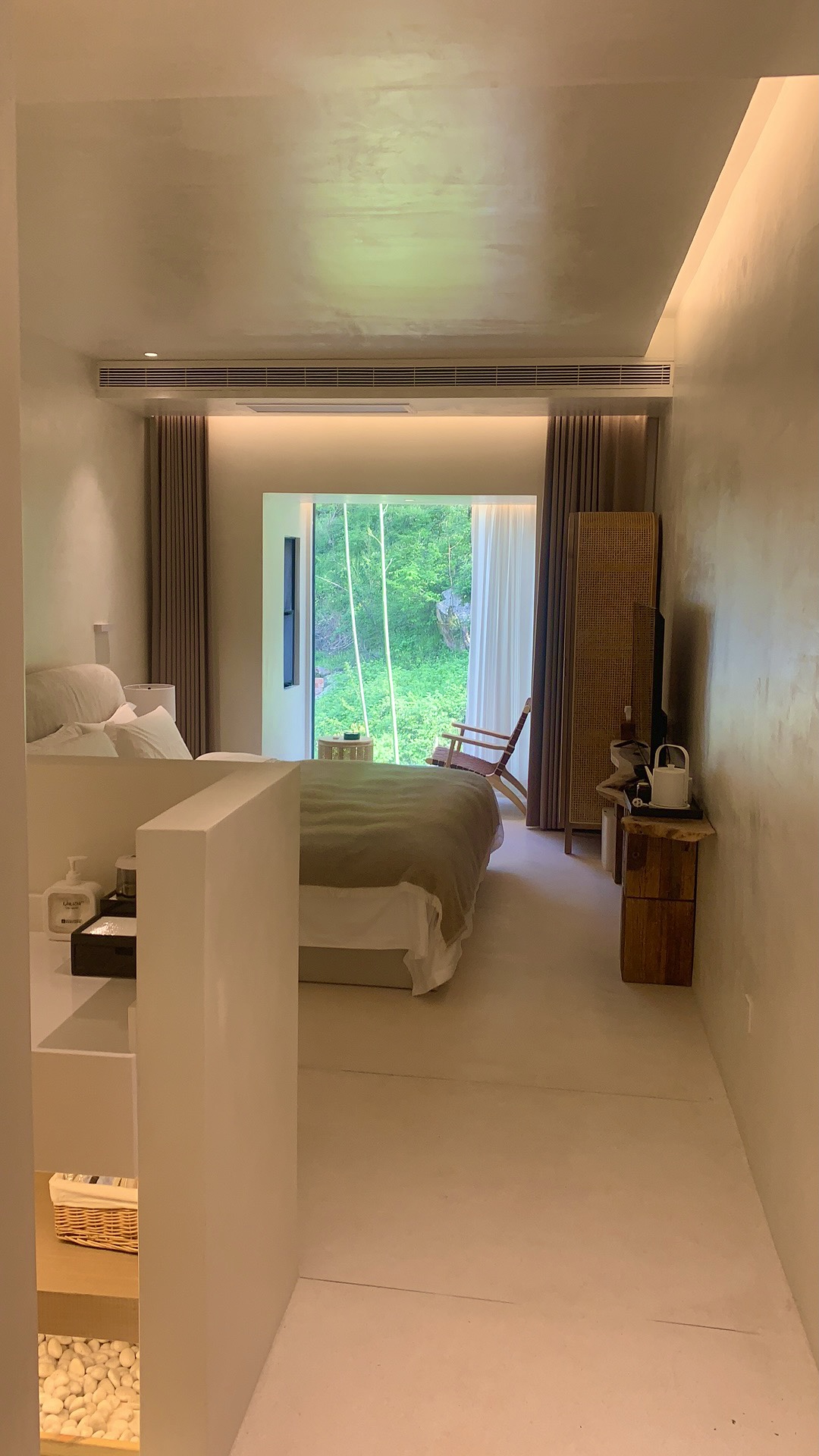 梧字：特惠山景大床房|零压床垫|观景落地窗|后山景观