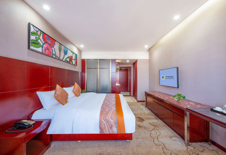 大床房（慕思乳胶床垫+智能静音加湿器+中央空调）