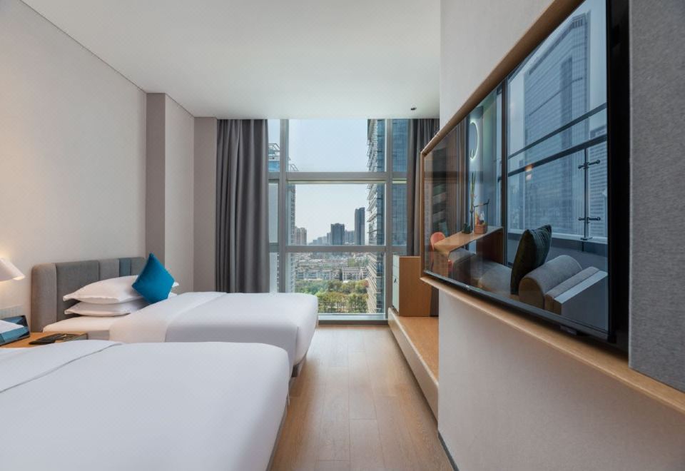 豪華療愈雙床房