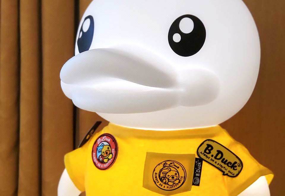 B.Duck小黄鸭亲子双床房