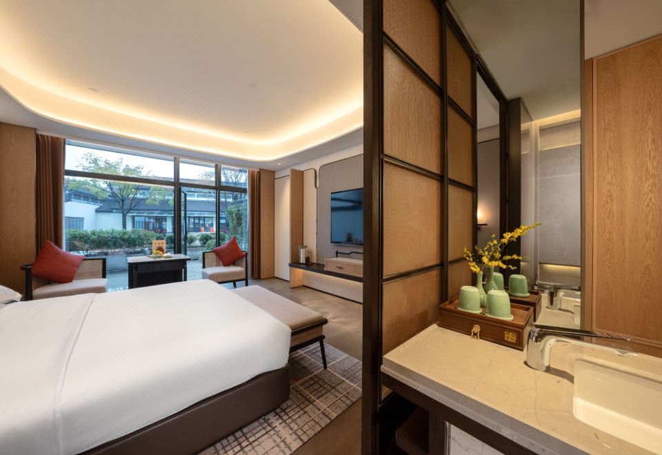 Xianheng Hotel ShaoxingQueen Room With Courtyard View