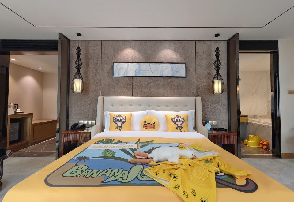 叢林猴親子主題房