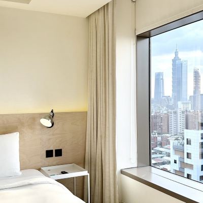 101景觀雙人房 台北松山意舍飯店優惠