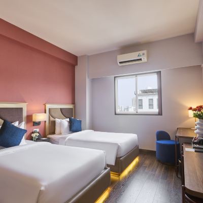 尊貴房（雙床，帶窗） 親切午夜飯店優惠