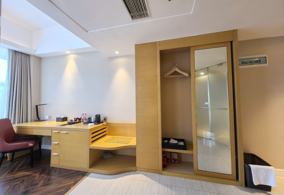 時尚大床房（功夫茶具+助眠床品）