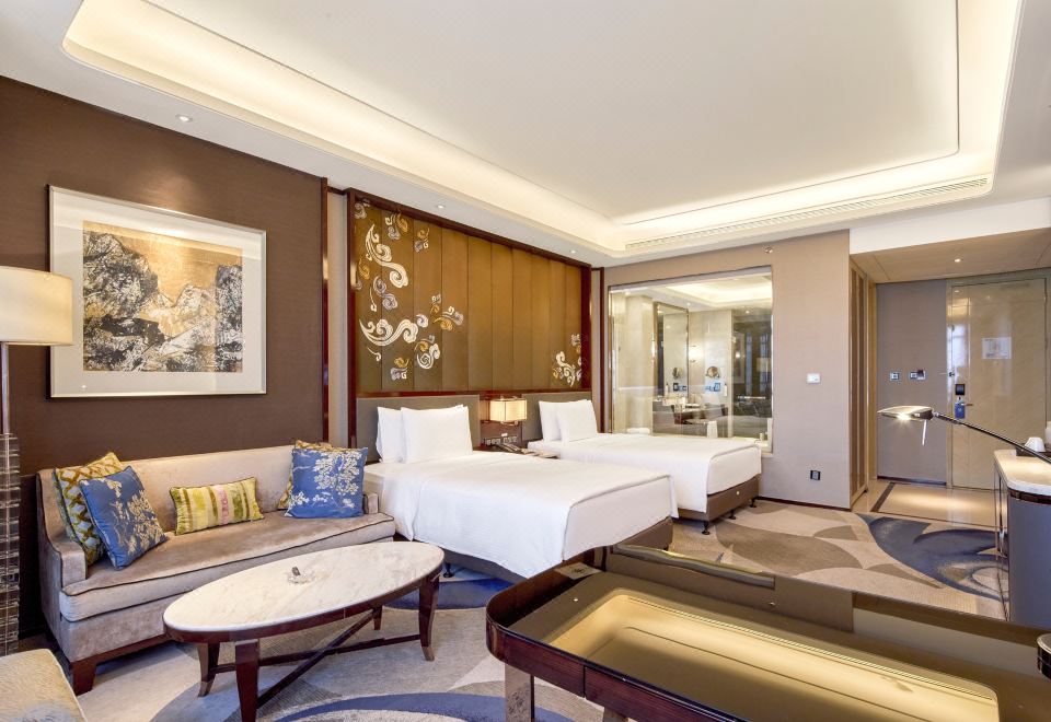 豪华双床房-探索凤城都市丽影