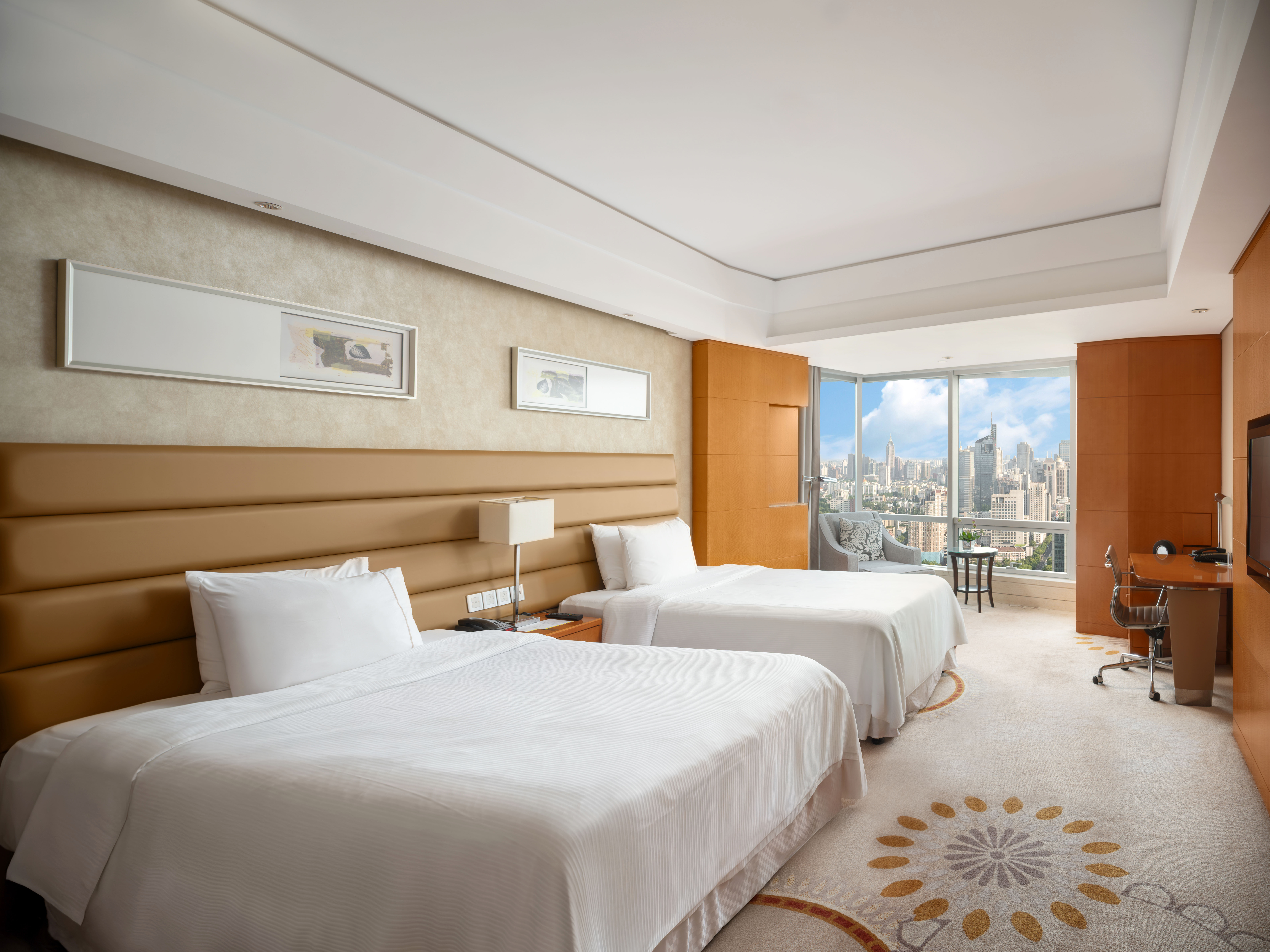 豪华景观双床房·览魅力山景