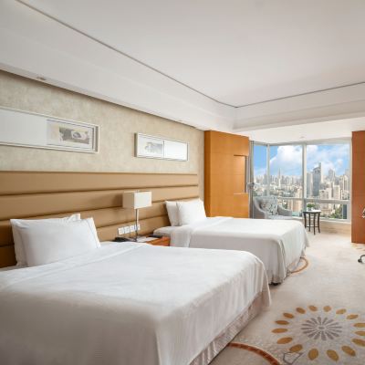 豪華景觀雙床房·覽魅力山景 南京金茂威斯汀大飯店優惠