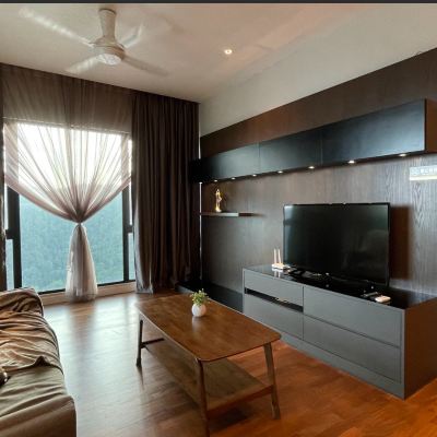 Penthouse Apartment with Balcony and Genting View