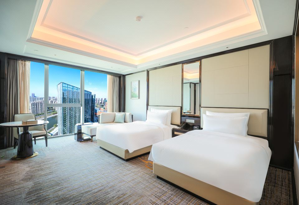 商務江景城景雙床房