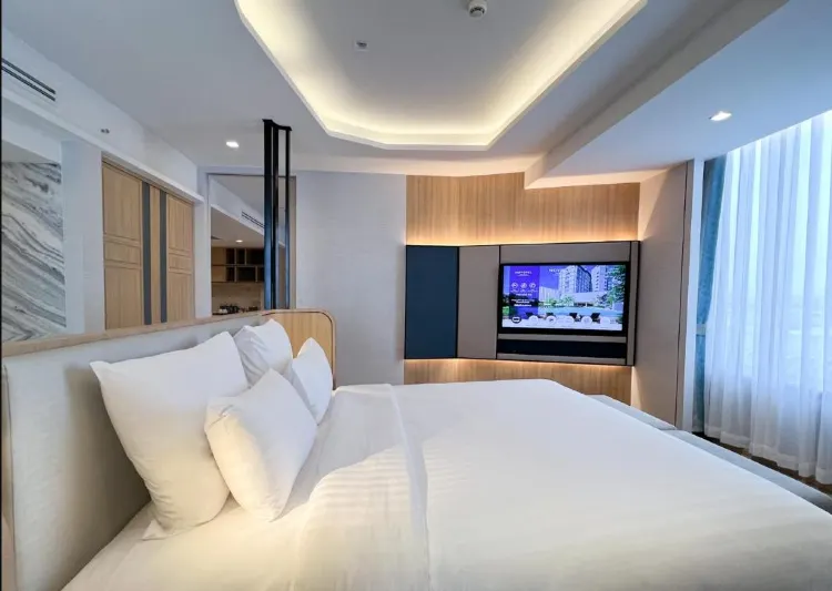 ห้องสวีทคิงเอ็กเซ็กคูทีฟพร้อมสิทธิ์ในการเข้าใช้เลานจ์