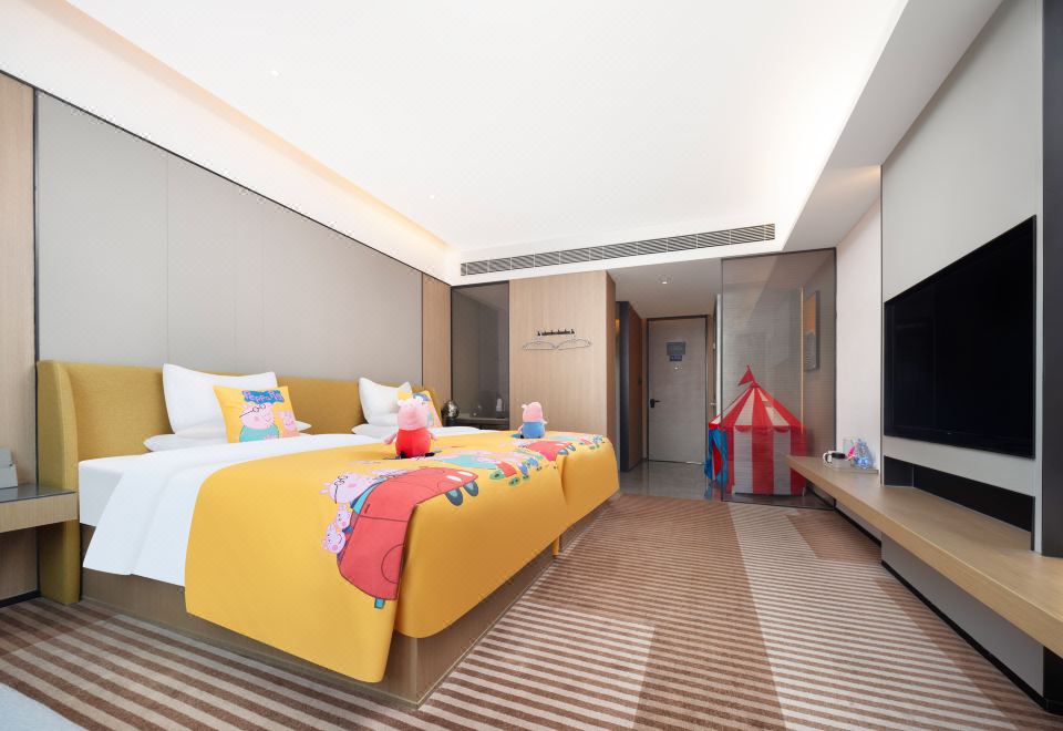 乐园智能亲子房（梦百合零压床垫+智能客控+无痕投屏）