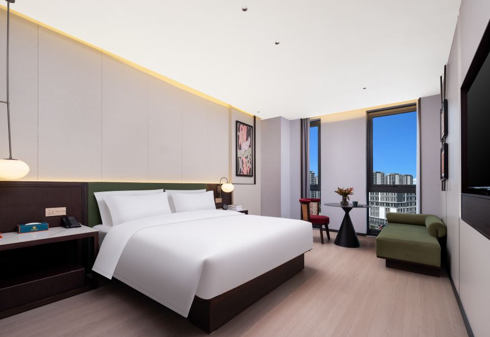 CEO | 靜享·高級大床房（全屋小度客控+大屏幕投屏電視+智能馬桶）