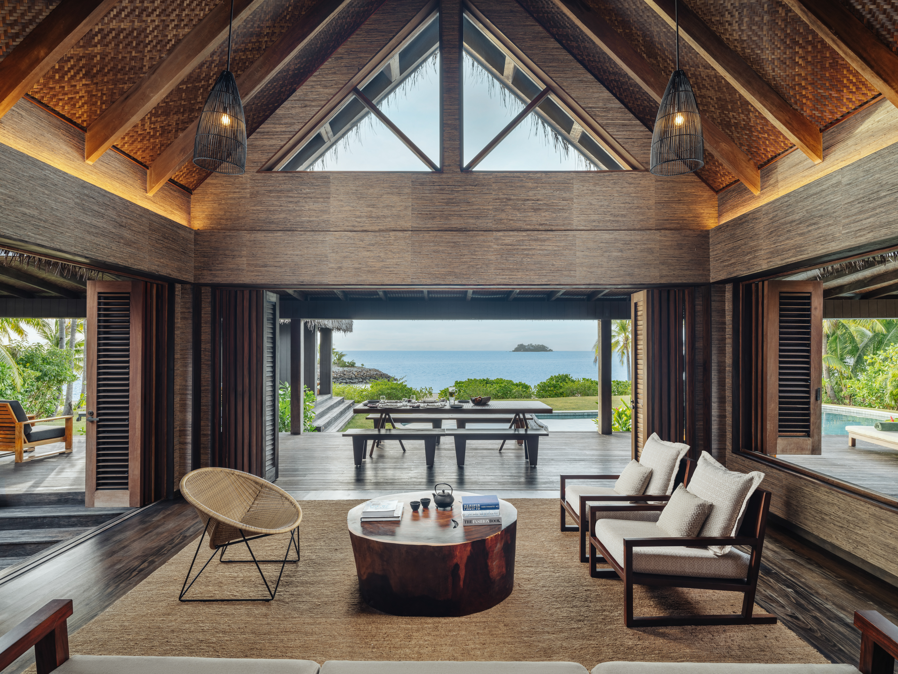Six Senses Fiji, an IHG Hotel四卧室海滨泳池公寓