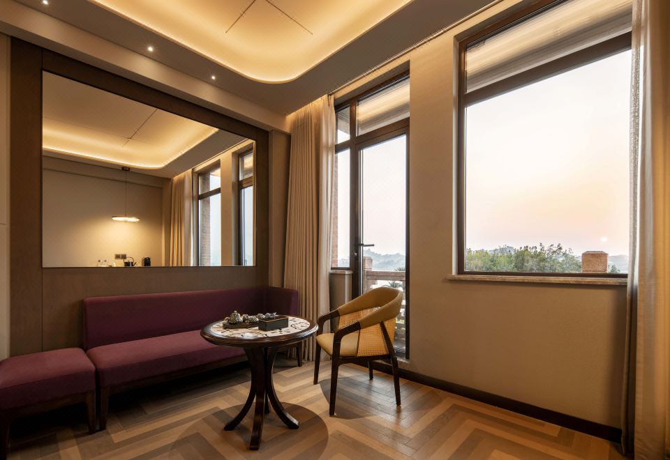 鼓浪嶼海景陽臺雙床房（夕陽海景+開放式陽臺）