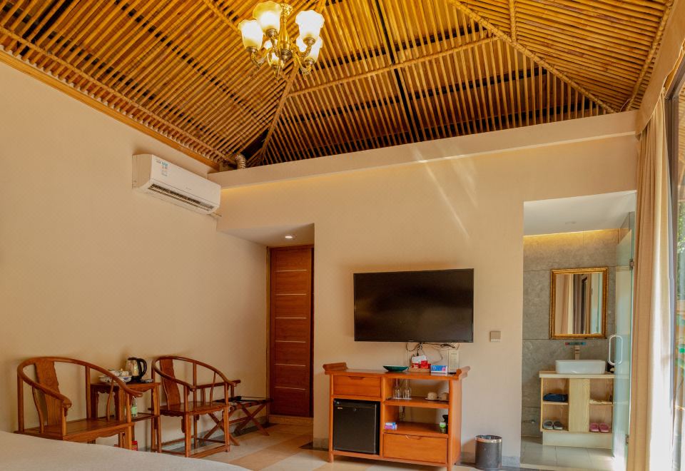 心悦谷池畔别墅-独立庭院-私汤泡池