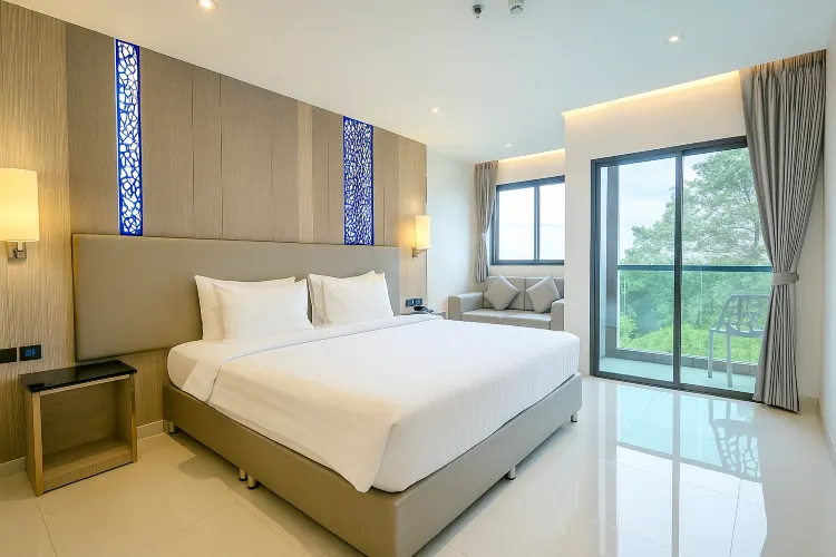 ห้องแฟมิลี่พร้อมระเบียง