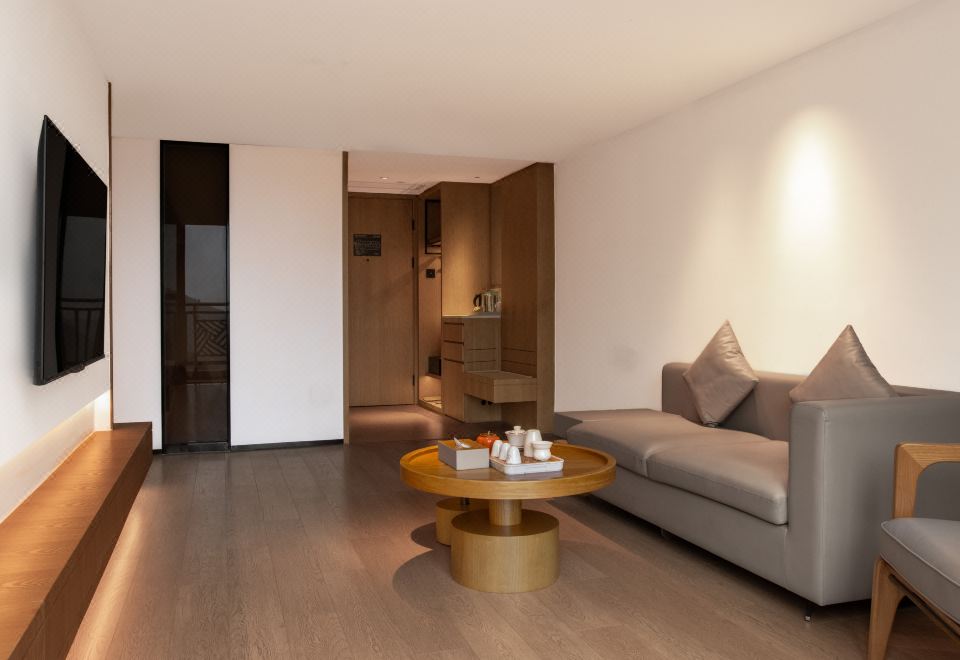 御宿景觀復式陽臺雙床房