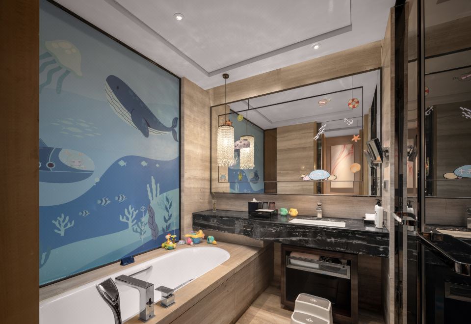 江上漫步主题双床房（鱼嘴小屋）