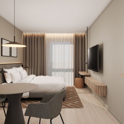 Classic Queen or Twin Room with Kitchenette Wellton Riga Hotel & Spa Promo Code