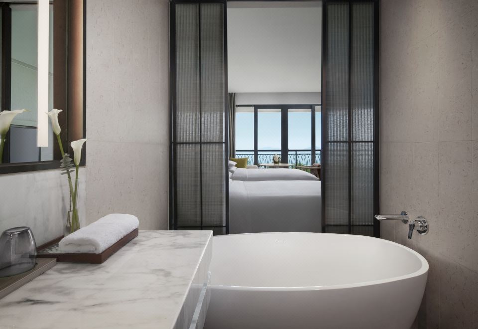 豪华海景双床房