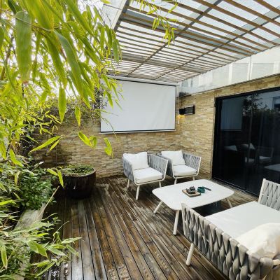 暮春•庭院房（深泡浴缸，恆溫馬桶，百寸投影，小冰箱） 蘇州·璞宿飯店（觀前街拙政園店）優惠