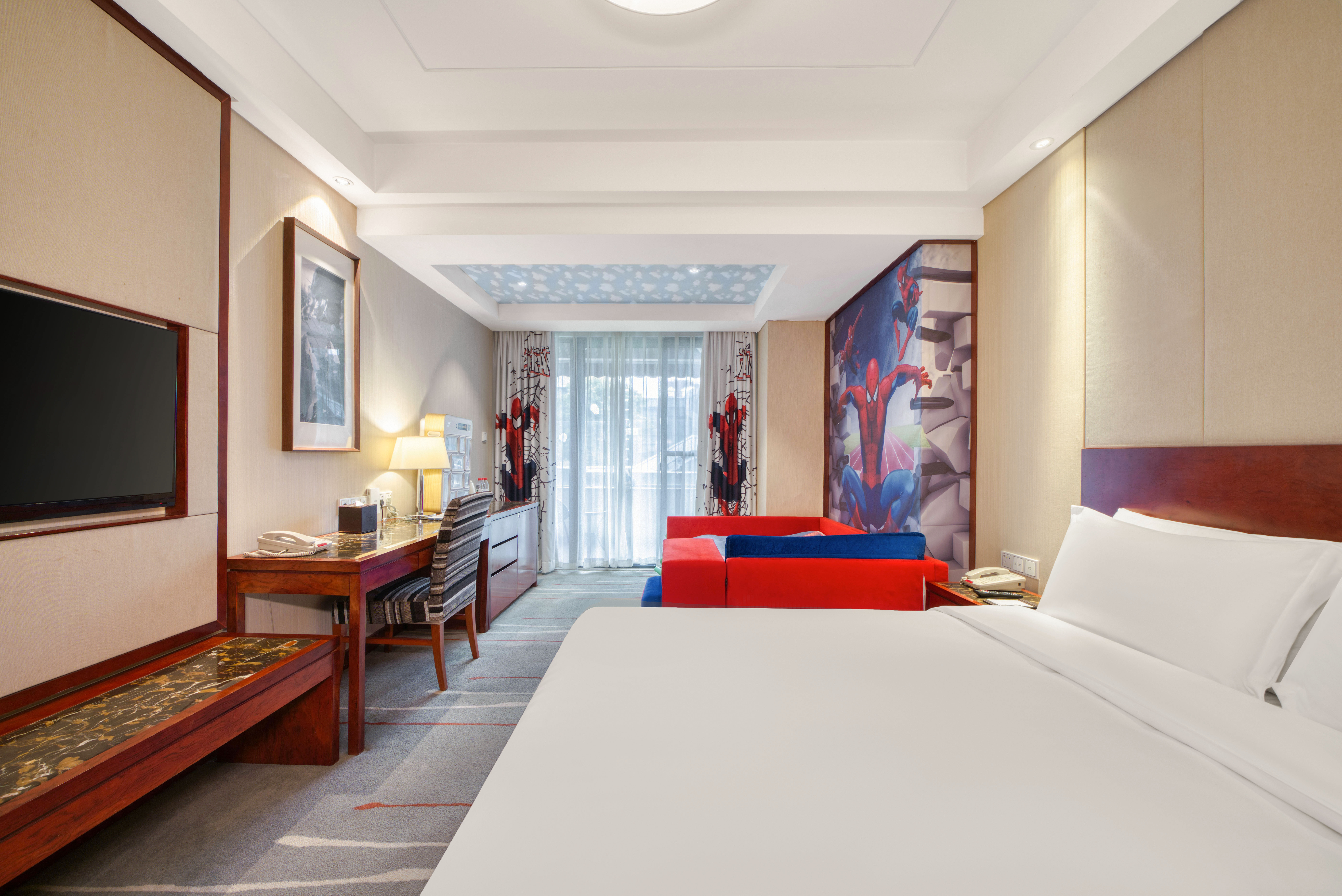 蜘蛛俠主題親子房