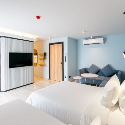 薩查一室房 XL - 雙床 Thonglor的Sacha公寓飯店優惠