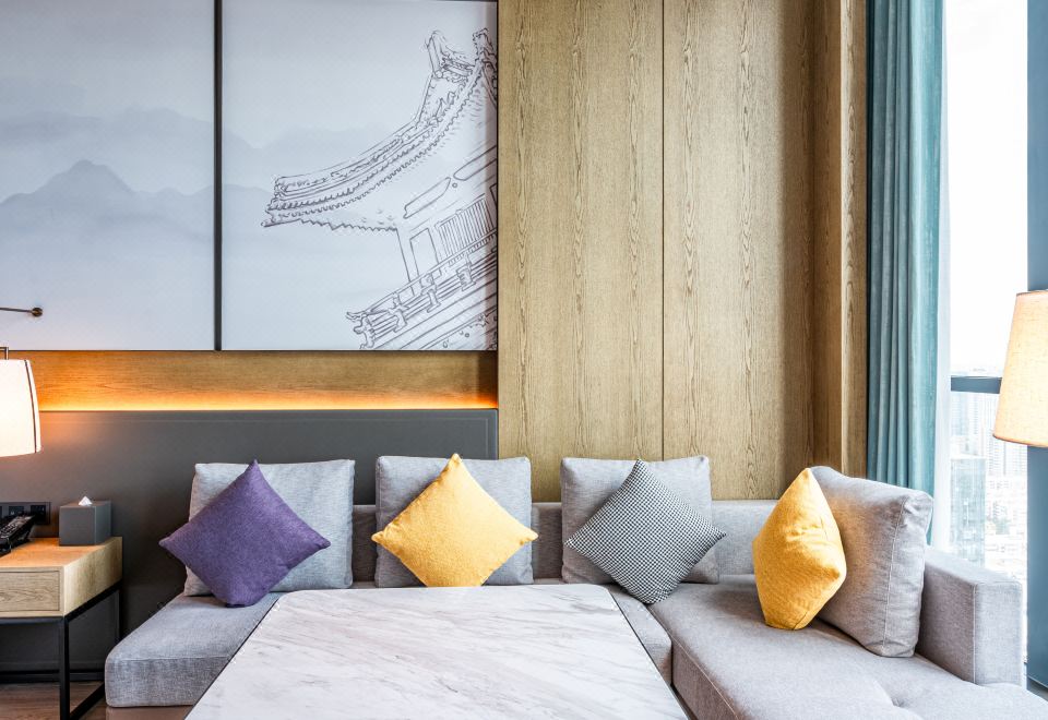 至尊大床房|大落地窗静享开阔视野|焕活身心松弛愉悦