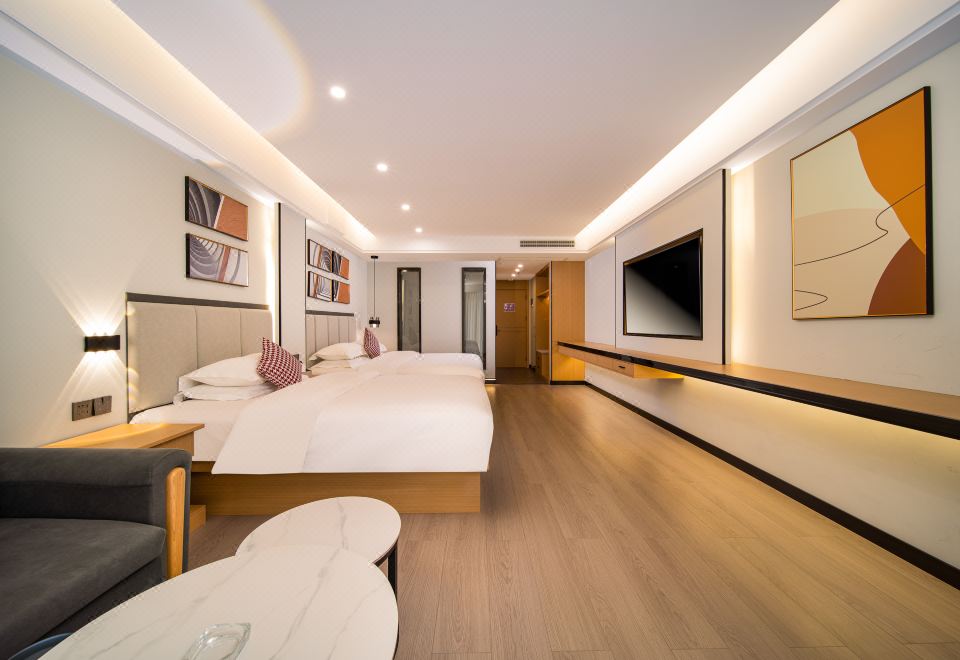 城景轻奢双床房（市井璀璨夜景+定制静眠床品+智能马桶）