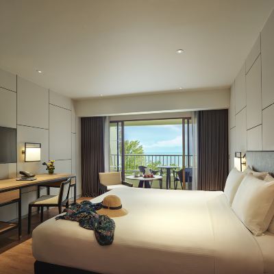 Bilik Raja Saiz Katil Premier Pemandangan Laut Kupon PARKROYAL Penang Resort (PenangFightCovid-19 Certified)