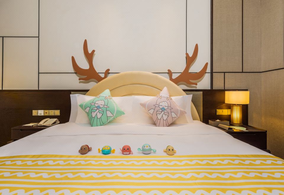 负氧离子糖果飞屋亲子大床房