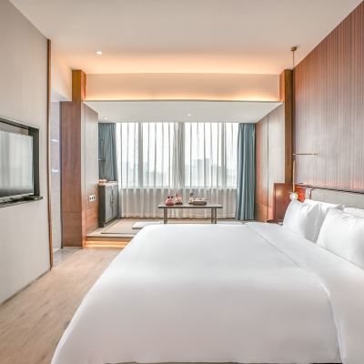 嶺南行政大床房 | 超大空間+城區風光 索特來·旋宮飯店（佛山祖廟嶺南天地店）優惠