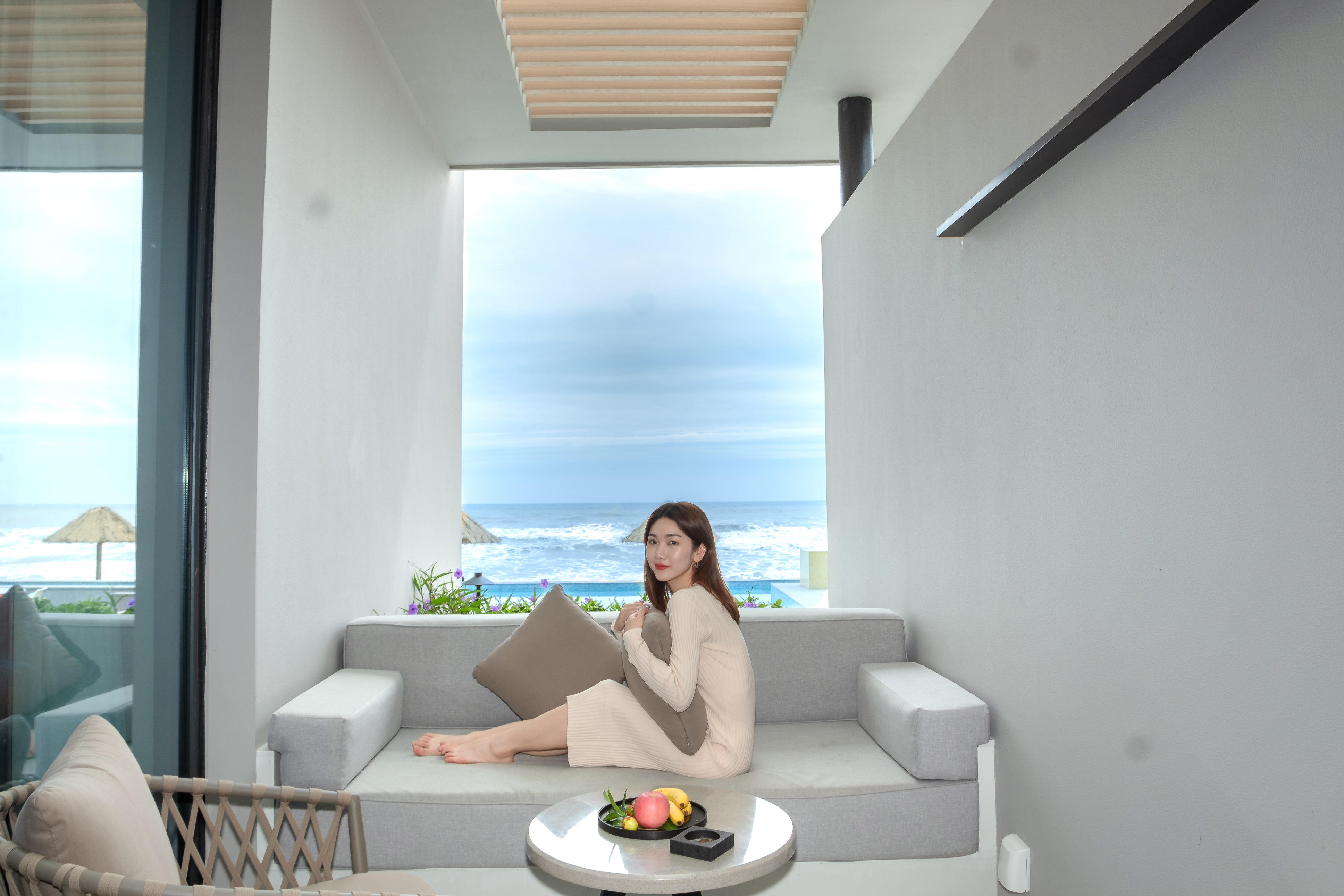 庭院海景复式套房（金可儿床垫+汉斯格雅衞浴）