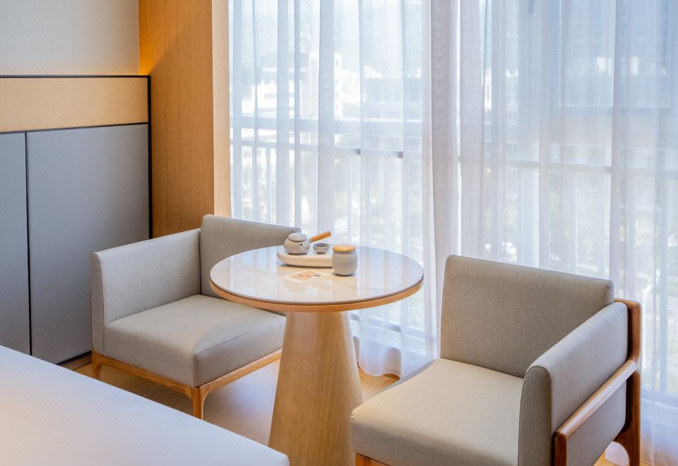 亲子房【一大一小双床|金可儿床垫|小冰箱】