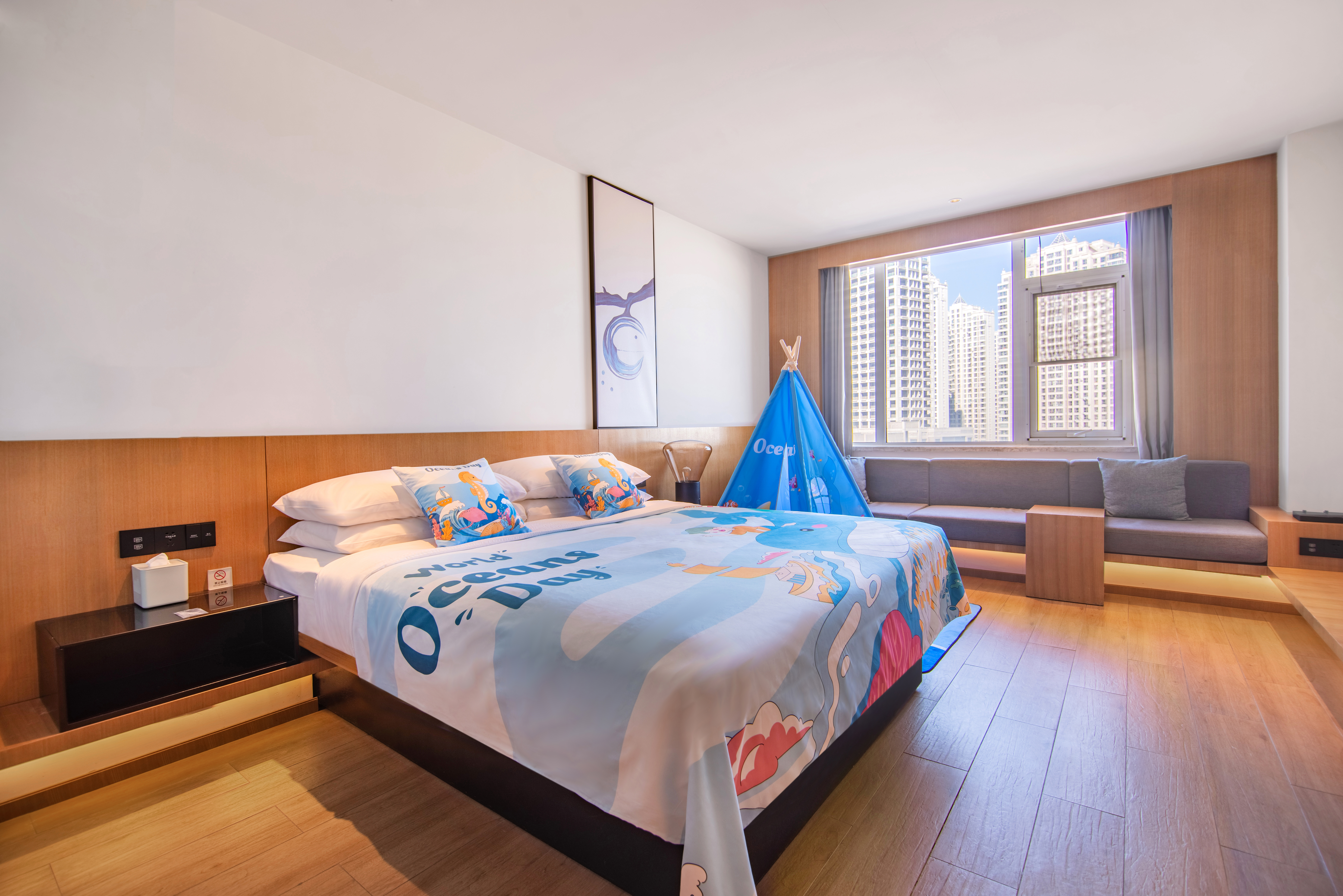 主题亲子大床房｜海洋