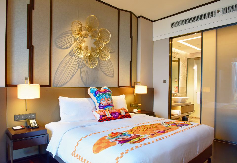 汉堡萌趣亲子主题海景大床房（一线海景+童趣欢乐）