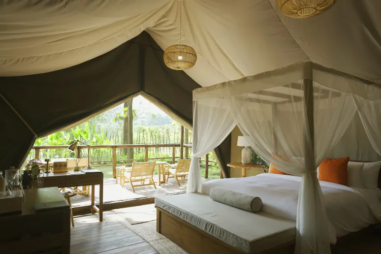 Mountain View Safari Tent - Double Bed