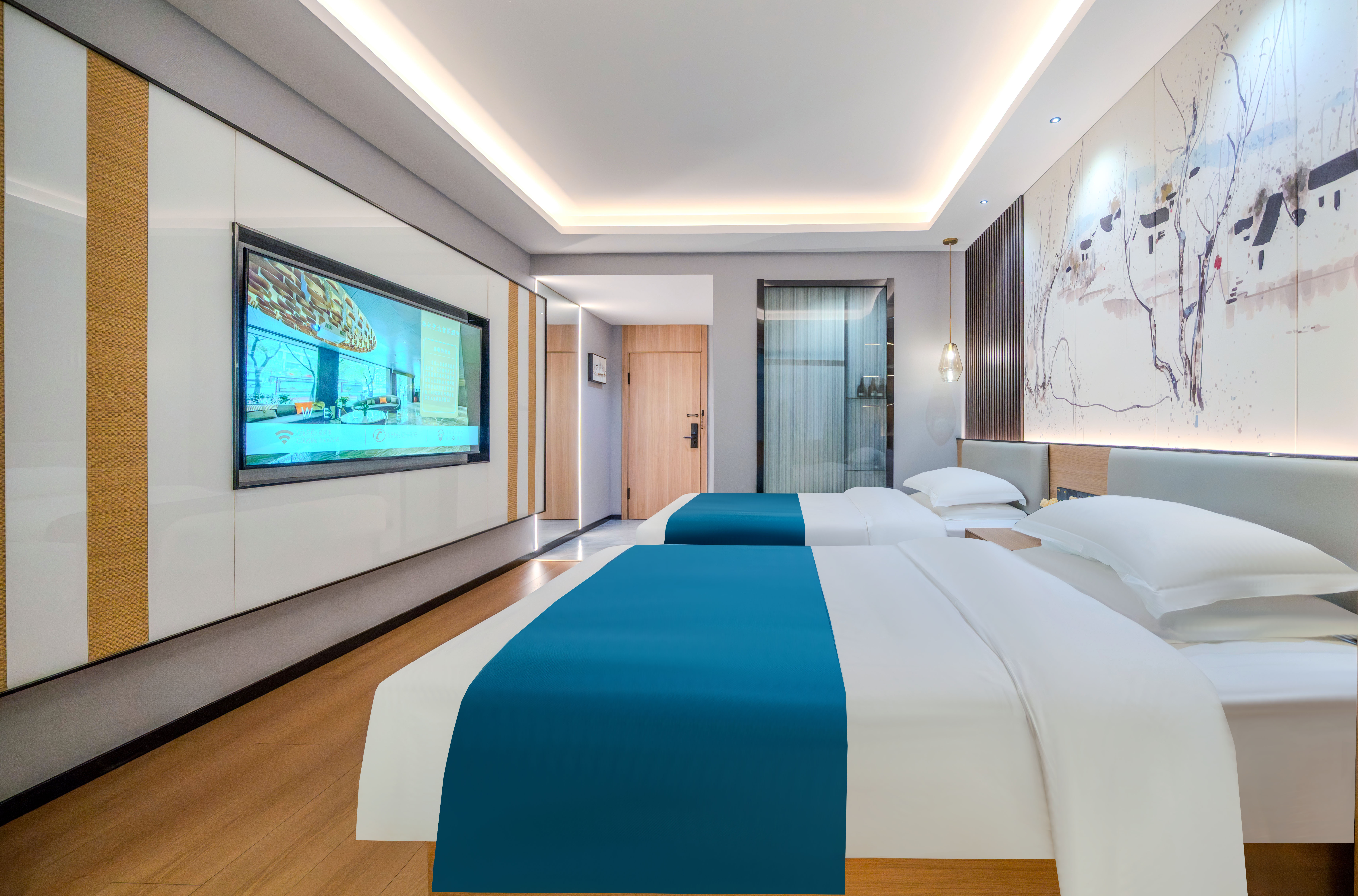 轻享标准间（智能客控+投屏+智能马桶+采光通透）