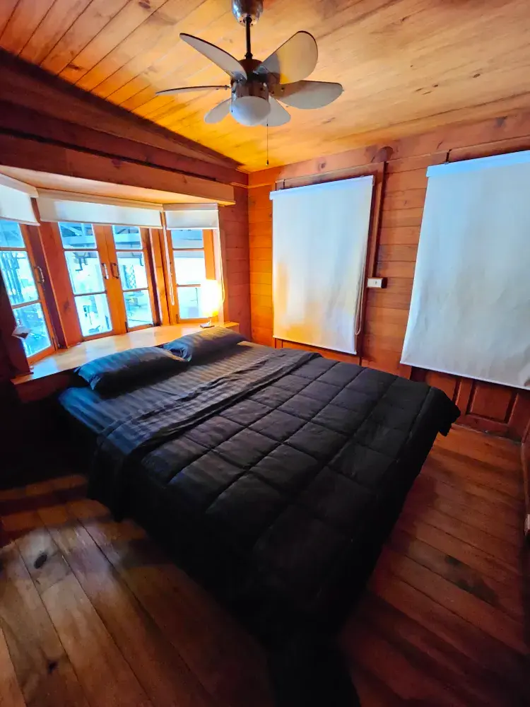 Large Private Log Home