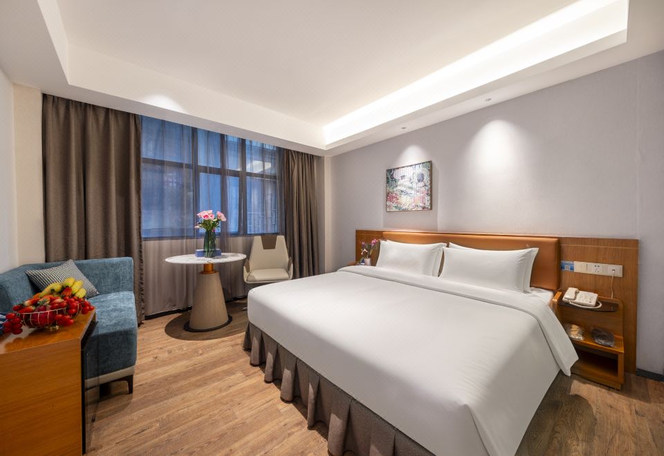 Insail Hotels Dongshankou Subway Station GuangzhouWelcome Business Double Bed Room