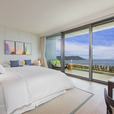 高級海景大床房 海南藍灣綠城威斯汀度假飯店優惠