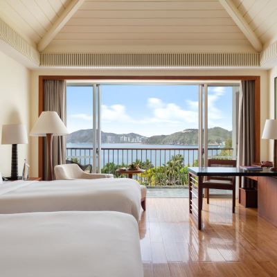 觀海軒尊貴海景雙床房 三亞珊瑚灣文華東方酒店優惠