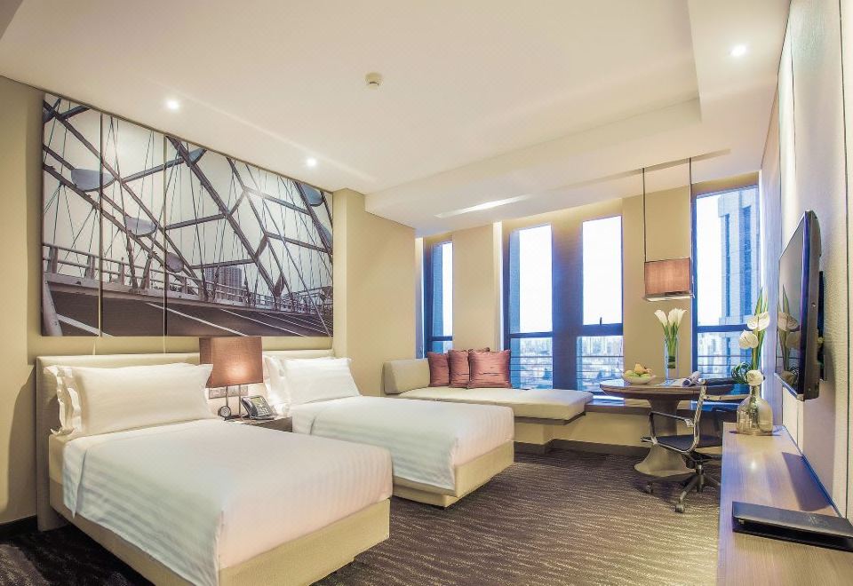 舒适景观双床房