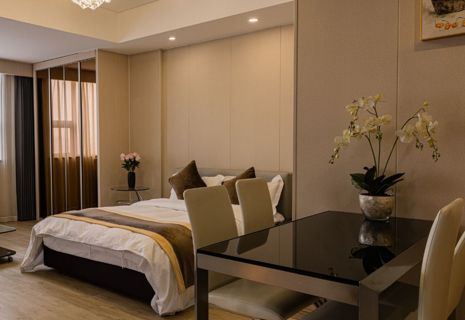 行政雙人公寓【靜謐舒適+品質洗護+乾濕分離+落地景】