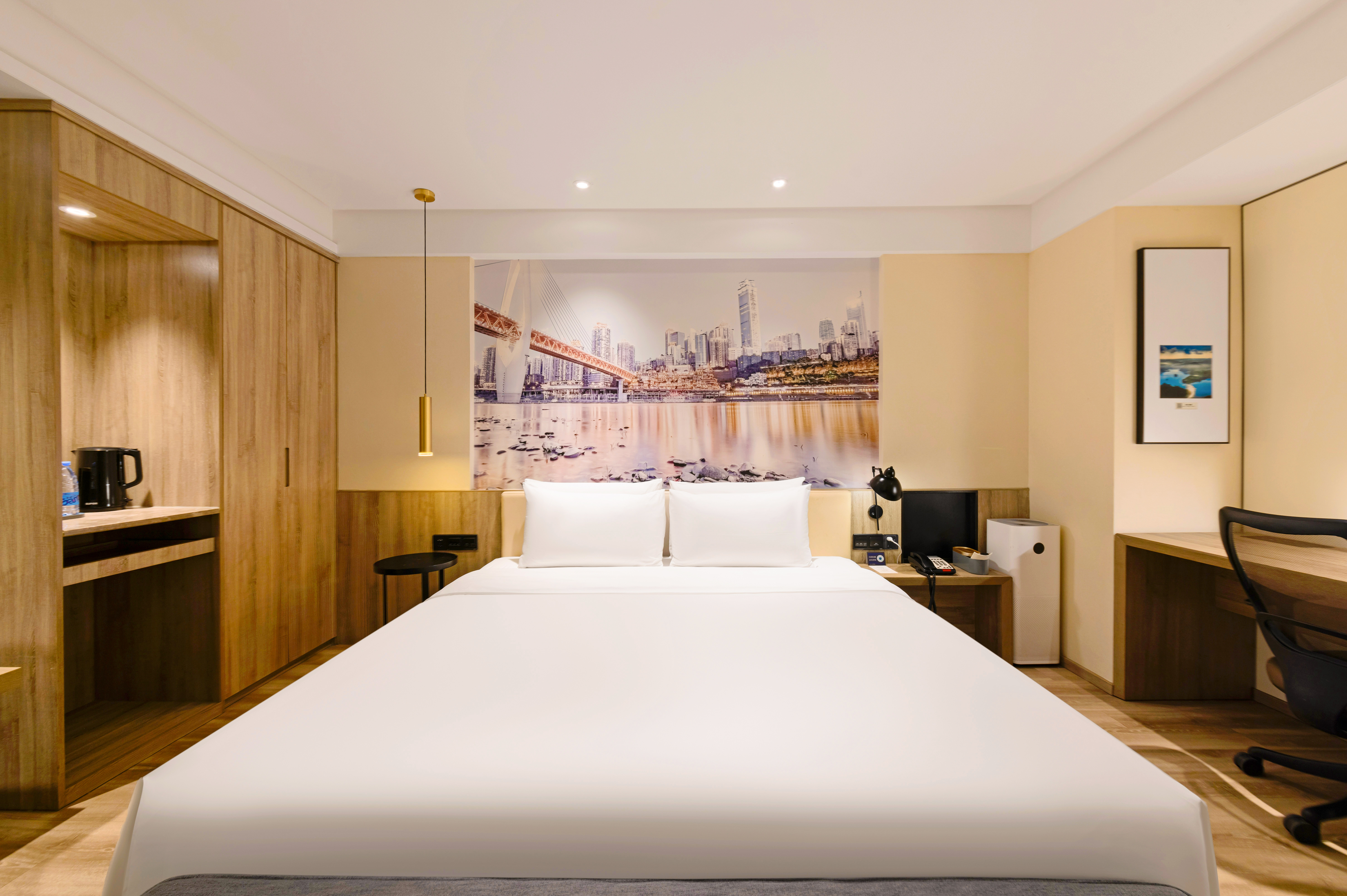 雅致大床房（LaiFen吹风+空气净化器）