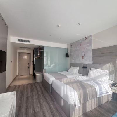 至尊高級雙床房 扉縵飯店（西安鐘樓地鐵站回民街店）優惠