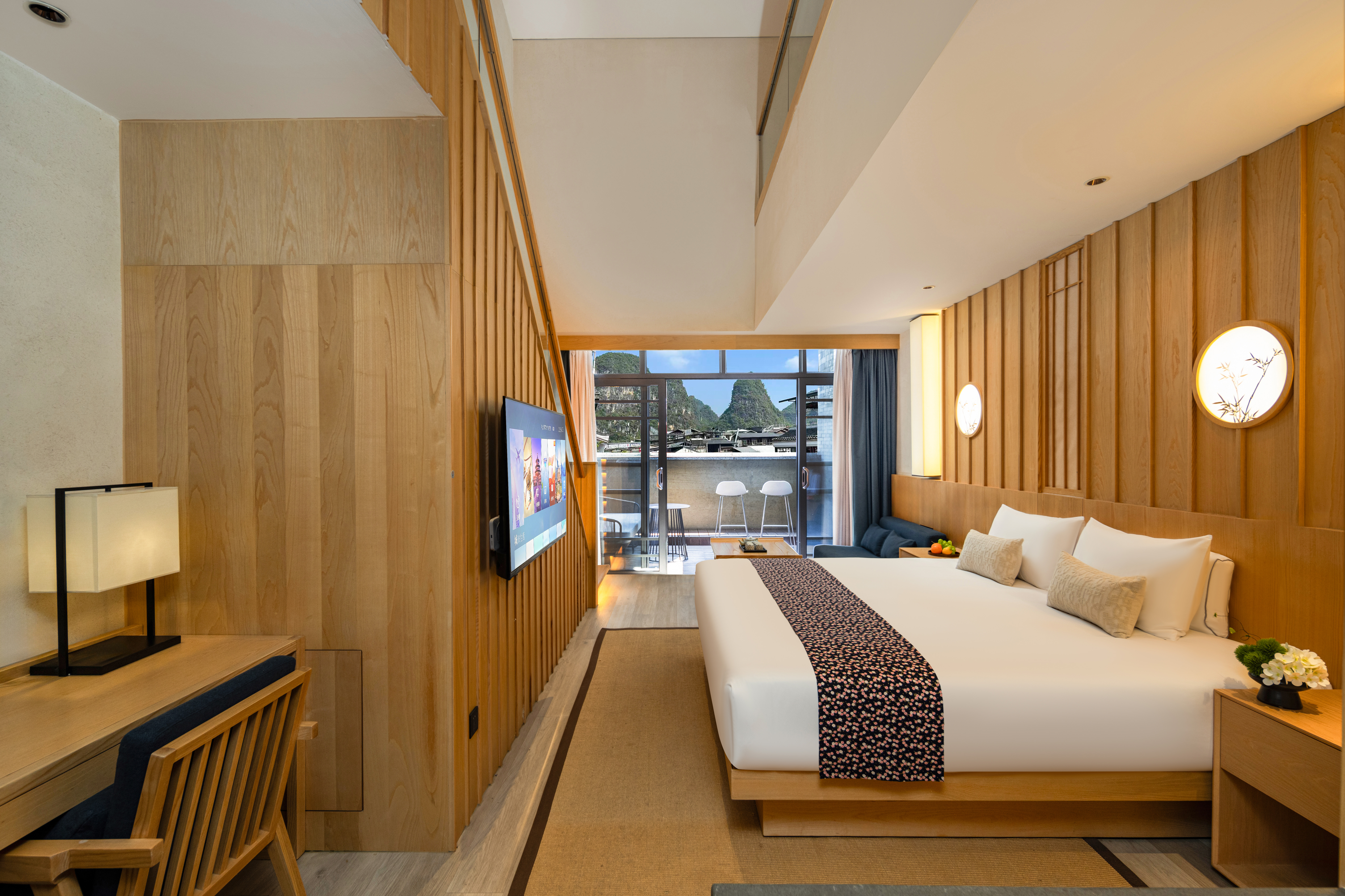 Loft·山景阳台3床房丨独立观景羣山阳台+全屋智能